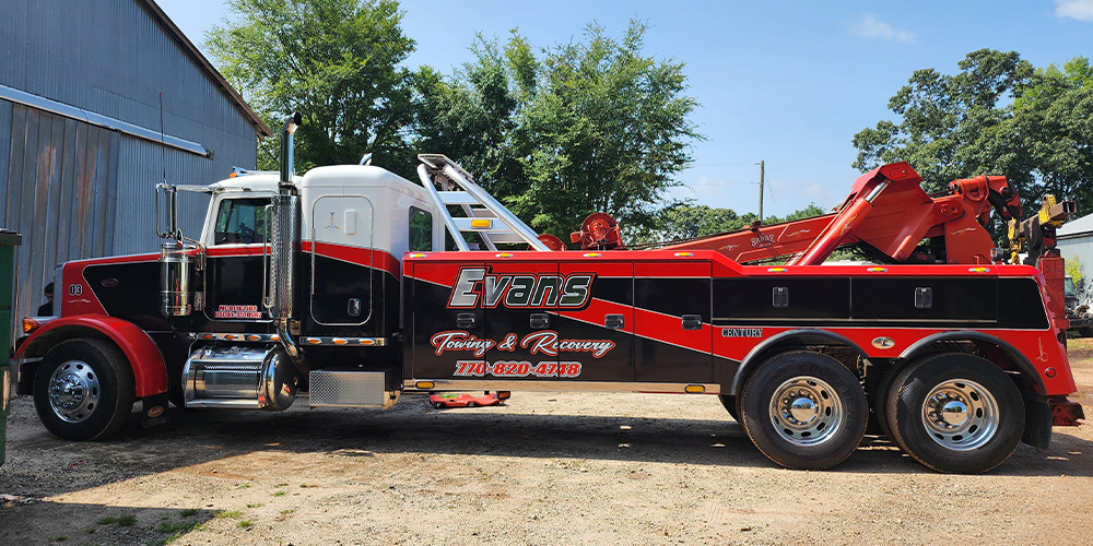 Image of Truck of Evans Towing & Recovery